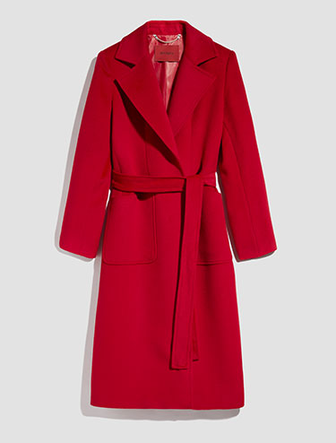 Runaway wool coat - red - MAX&Co.